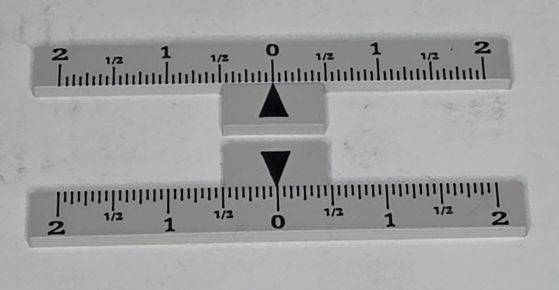 Rolling Down The Lane™ Magnetic Zero-Center Ruler & Pointer System ...